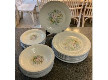 Tabletops Unlimited Dinnerware ~ Victorian Rose ~