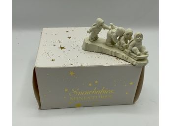 Snowbabies Miniatures ~ Hand Painted Pewter ~