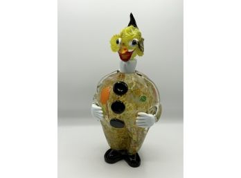 Gorgeous Murano Glass Clown Decanter