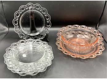 Depression Glass Lot ~ Anchor Hocking Old Colony Lace Edge ~