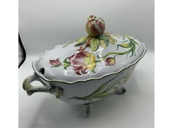 Gorgeous Large Soup Tureen ~ Made In Italy ~