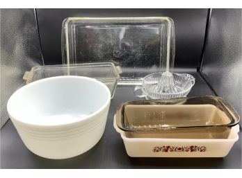 Glass Loaf Pans, Mixing Bowl & More