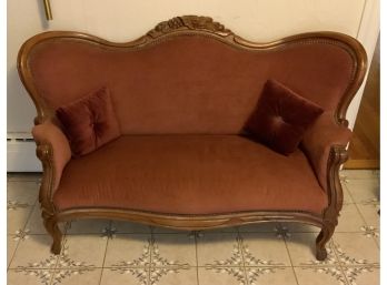 Beautiful Small Victorian Sofa