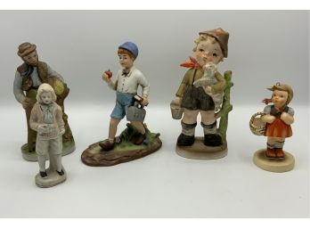 Figurines ~ Schmid Ornament In Box, Occupied Japan, Norman Rockwell & More ~