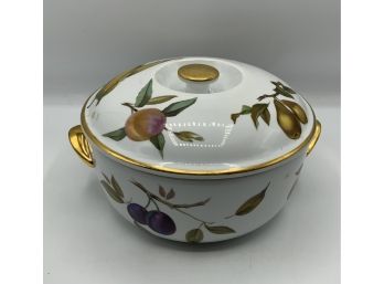 Royal Worcester Evesham ~ Covered Casserole ~