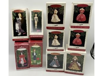 10 NEW Barbie Collector Series Ornaments