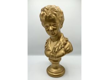 Vintage Alexander Backer Chalk Ware Bust