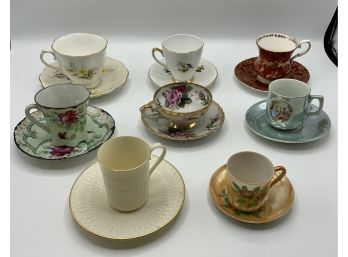 8 Teacups ~ Lenox, England & More ~