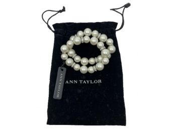 Ann Taylor Bracelets With Gift Pouch - New With Tag