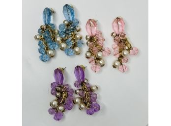 Clip-on Chandelier Earrings (3)