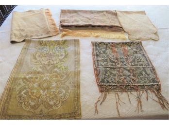 Vintage Textile Tapestry Linens Runners