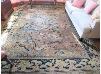 Vintage Whittall Anglo-Persian Room Size Rug