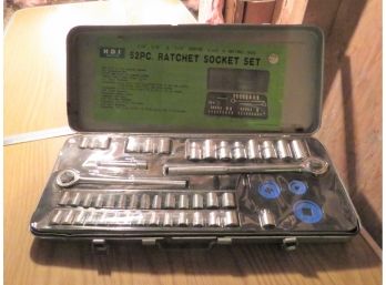 HD1 52 Piece Ratchet Set In Case.