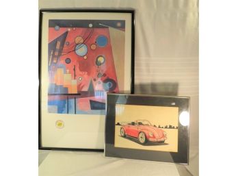 Kandinsky Poster And Original Artwork VW Beetle