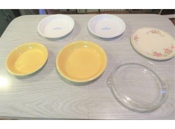 Vintage Pie Plates Pyrex Corning