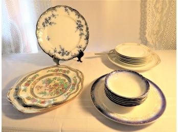 Large Grouping Of Continental China Dinnerware