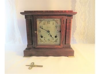 Seth Thomas Sonora Chime Mantel Clock With Key