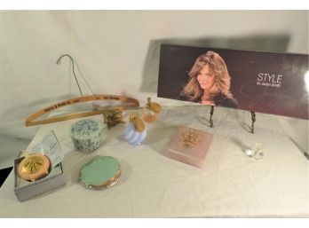 Women's Toiletry Lot Including Jacyln Smith Wig