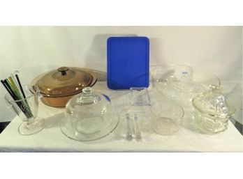 Glass Cookware Visions Pyrex Waterford Crystal