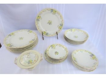 Floral Dinnerware China Pieces Occupied Japan