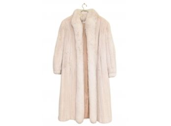 Marvin Richards Mink Coat With Fox Trim