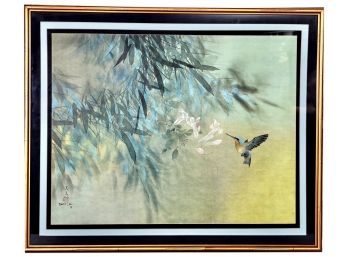 Signed David Lee (American / Chinese, Born 1944) Framed Print