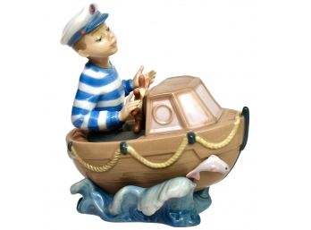 Lladro Little Skipper Porcelain Figurine #5936