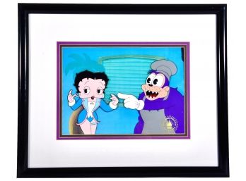 King Features 'Betty Boop' Original Hand Painted Production Cell (RETAIL $2,200)