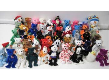 Collection Of 50 Beanie Babies All With Original Tags