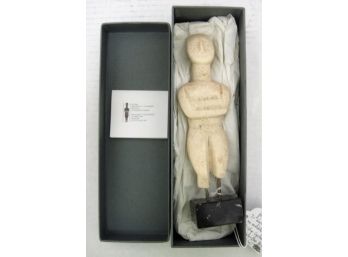 Nicholas  Goulandris Museum Of Cycladic Art Early Cycladic II Period Copy Figurine