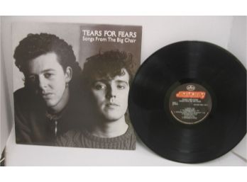 1985 Tears For Fears Songs From The Big Chair Vintage Vinyl LP