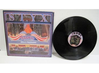 1981 Styx Paradise Theatre Vinyl LP