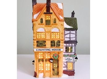 Department 56 Heritage Village Collection ' Silas Thimbleton Barrister And Counting House Dickens Village