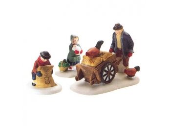 Department 56 Heritage Village Collection 'Harvest Seed Cart'