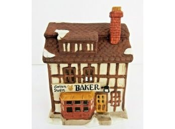 Department 56 Heritage Village Collection ' Golden Swan Baker' Dickens Village Series