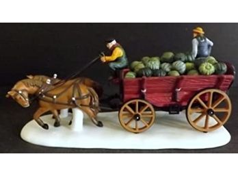 Department 56 Heritage Village Collection 'Horse Drawn Squash Cart'