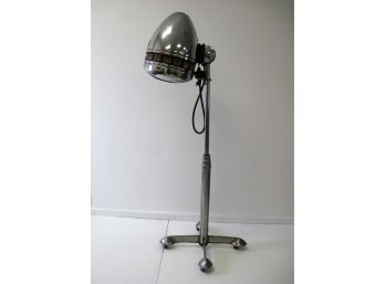 Vintage Art Deco Normandie Chrome Beehive Beauty Salon Hair Dryer