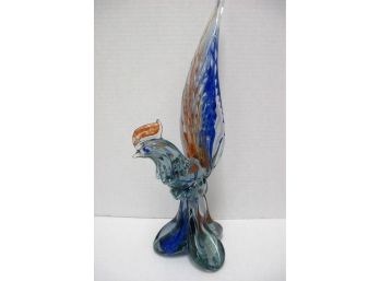 Murano Art Glass 13 1/2' Rooster