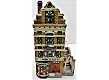 Christmas Traditions Alpine Village Collection 'Cards & Gift Shop'