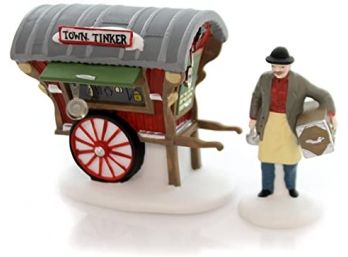 Department 56 Heritage Village Collection 'Town Tinker' 2 Piece Set