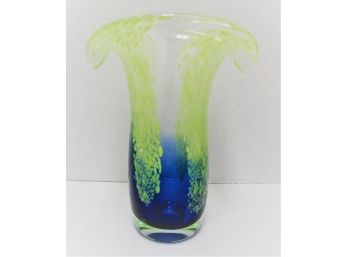 Murano 8' Art Glass Vase