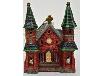 Dickens Keepsake  Porcelain  Lighted Church