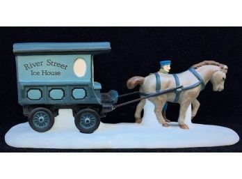 Department 56 Heritage Village Collection 'River Street Ice House Cart'