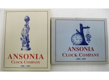 Pair Of Ansonia Clock Company Catalogues 1894-1895  1906-190y