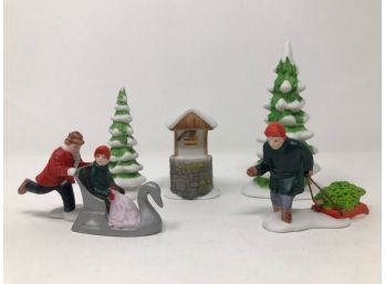 Department 56 Heritage Village Collection 'New England Winter Accessory Set'