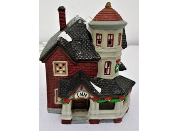 Alpine Village Collection  Porcelain Lighted House 'Village Inn'