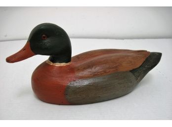 Nice Vintage 15' Mallard Duck Wooden Decoy