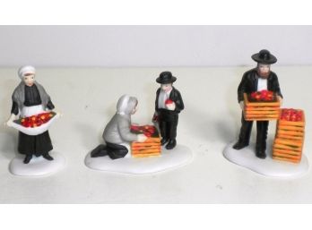 Department 56 Heritage Village Collection 'Amish Family'  3 Piece Set