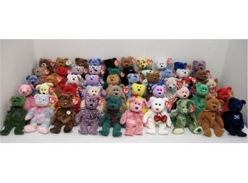 Collection Of 50 Beanie Babies All With Original Tags