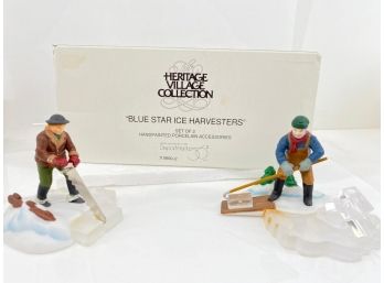 Department 56 Heritage Village Collection 'Blue Star Ice Harvester's